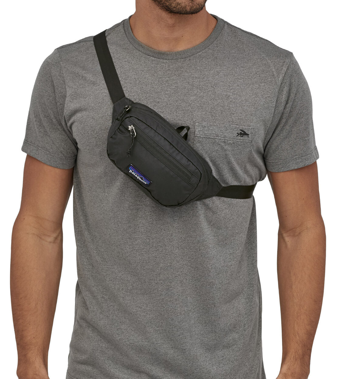 Patagonia Mini Hip Pack Ultralight Black Hole black