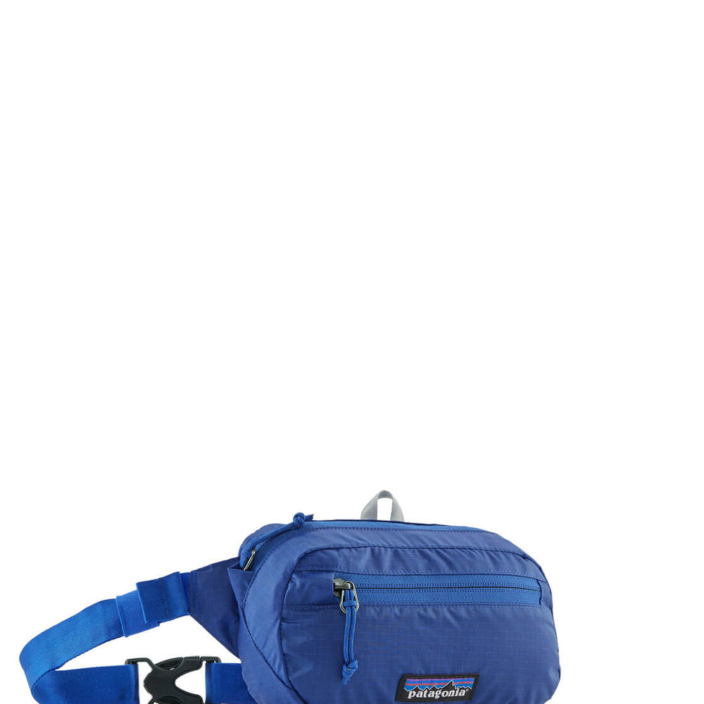 Patagonia Mini Hip Pack Ultralight Black Hole blue passage