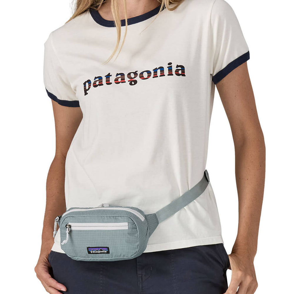 Patagonia Mini Hip Pack Ultralight Black Hole blue thermal