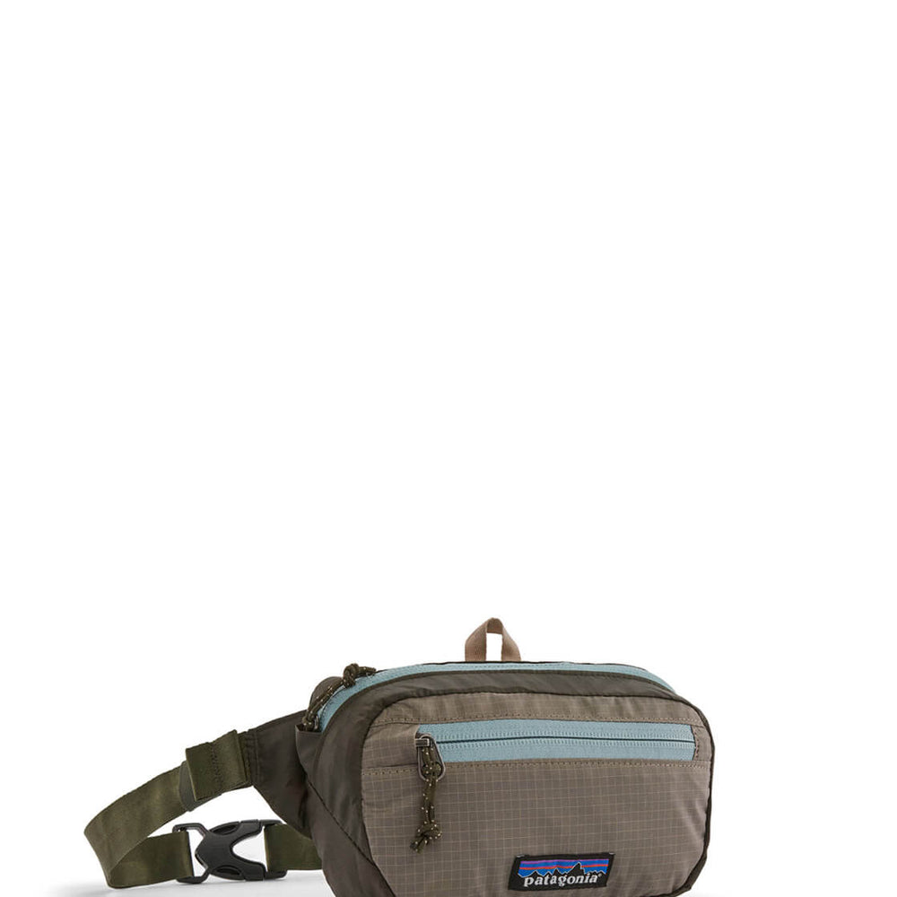 Patagonia Mini Hip Pack Ultralight Black Hole green pine needle