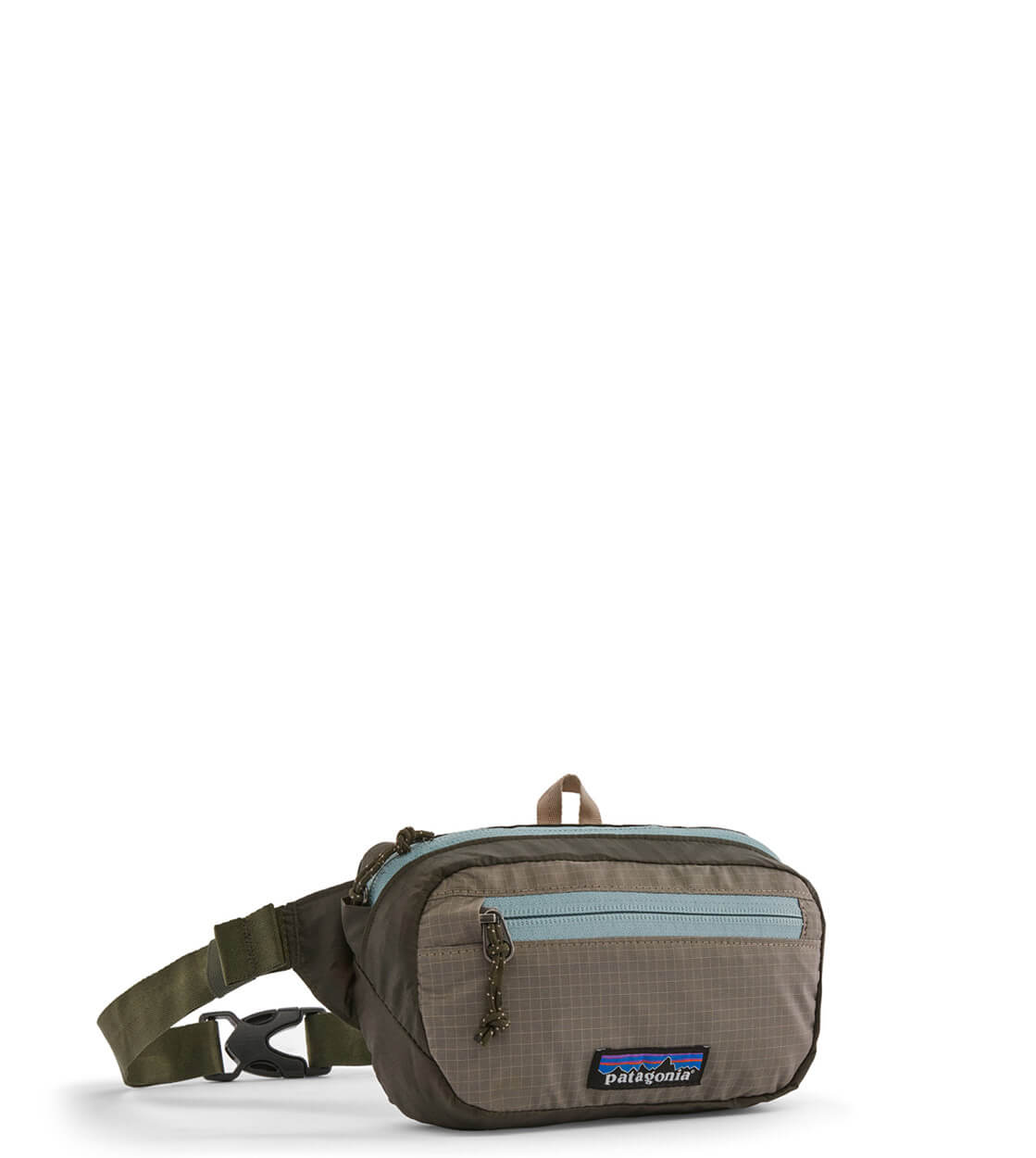 Patagonia Mini Hip Pack Ultralight Black Hole green pine needle