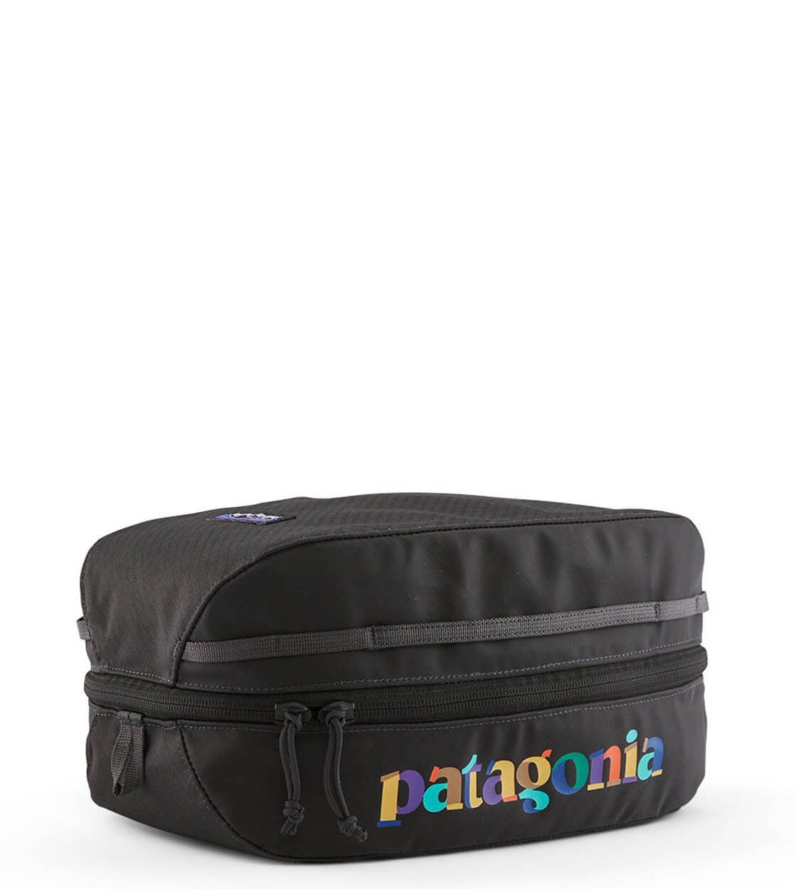 Patagonia Packing Cube MD Black Hole black ink unity text