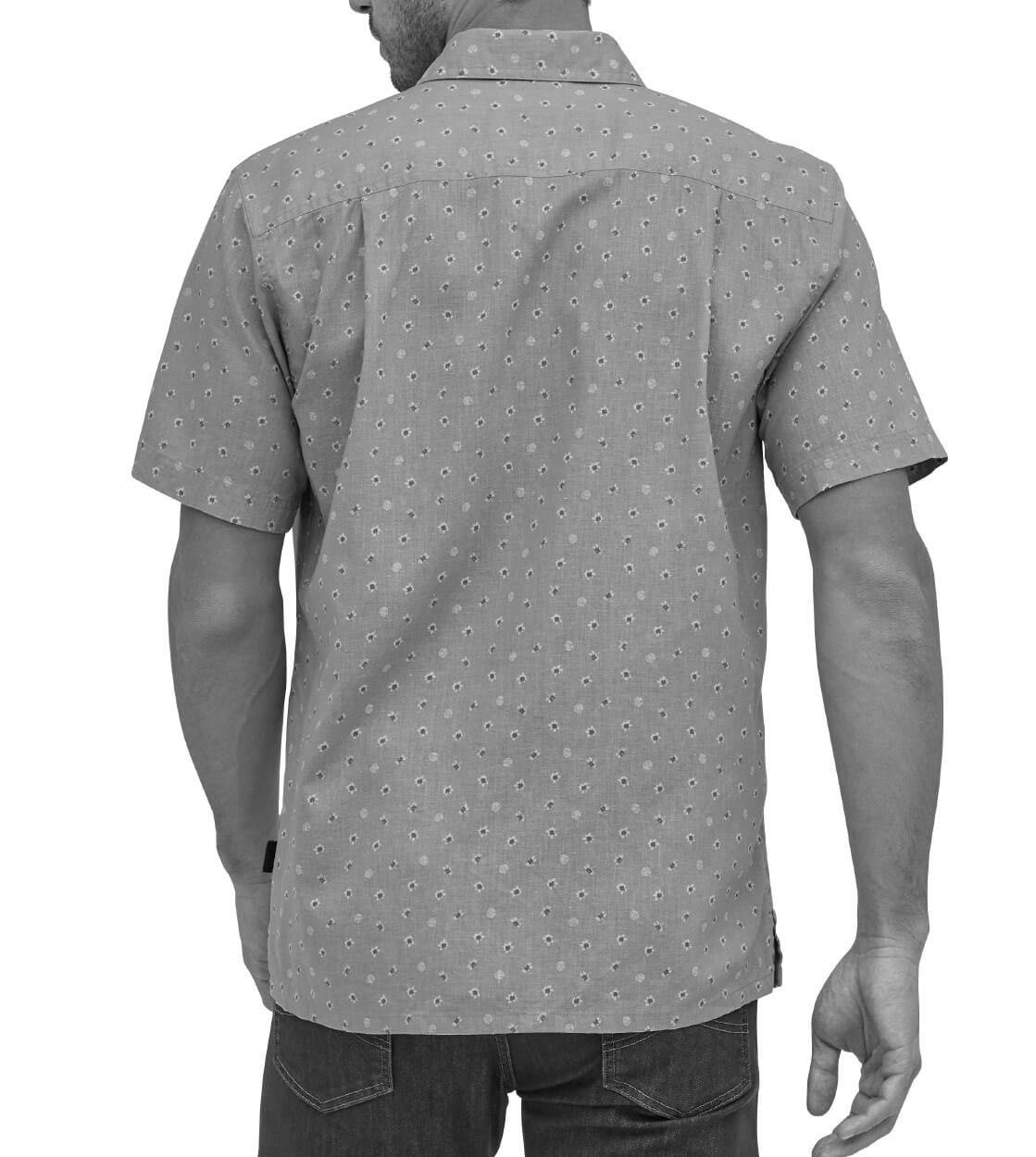 Patagonia Shirt Back Step beige goshawk dobby