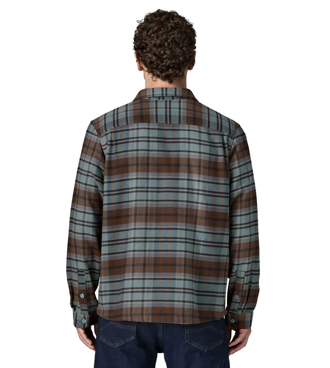 Patagonia Shirt Fjord Flannel blue sage rising storm