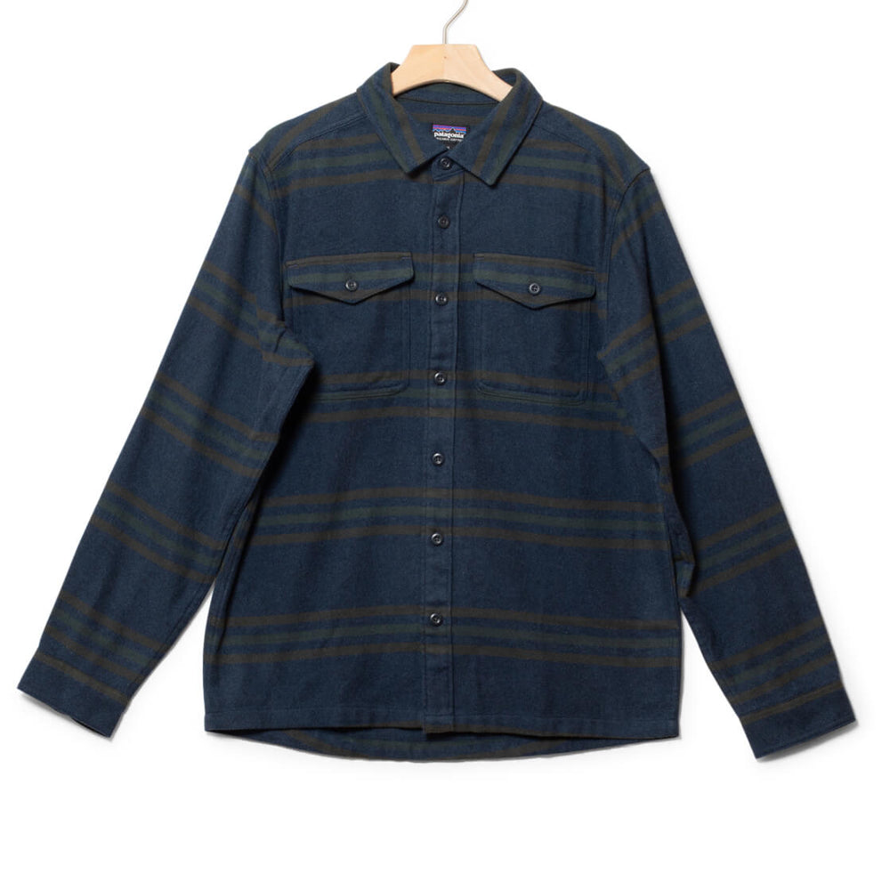 Patagonia Shirt Fjord Flannel blue smolder