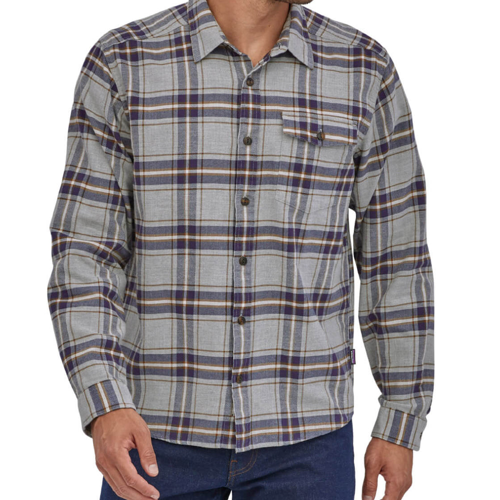 
                      
                        Patagonia Shirt Fjord Flannel grey salt/blue/brown
                      
                    
