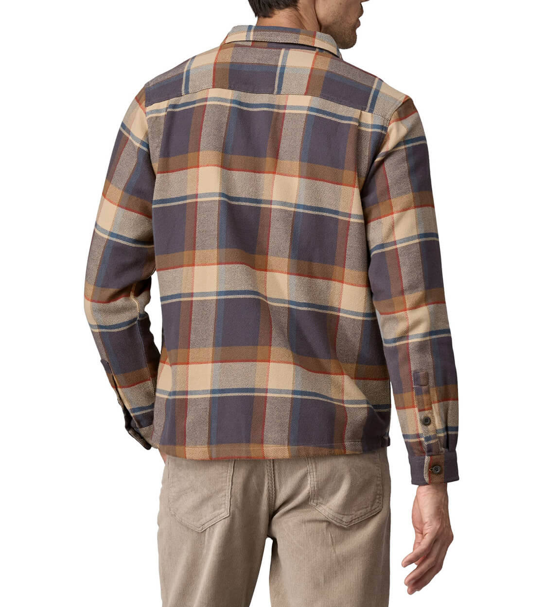 Patagonia Shirt Fjord Flannel multi sunrise ridge forge grey