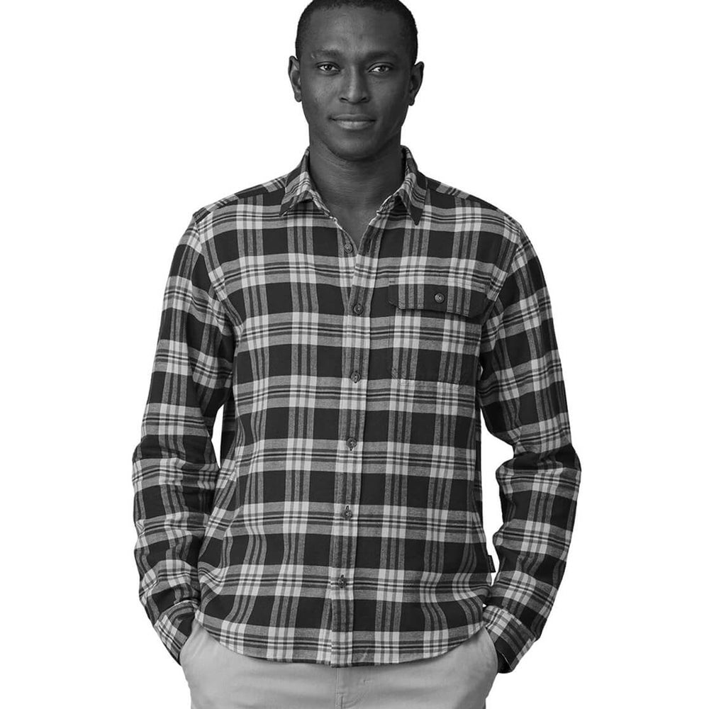Patagonia Shirt Fjord Flannel multi tracks termal blue
