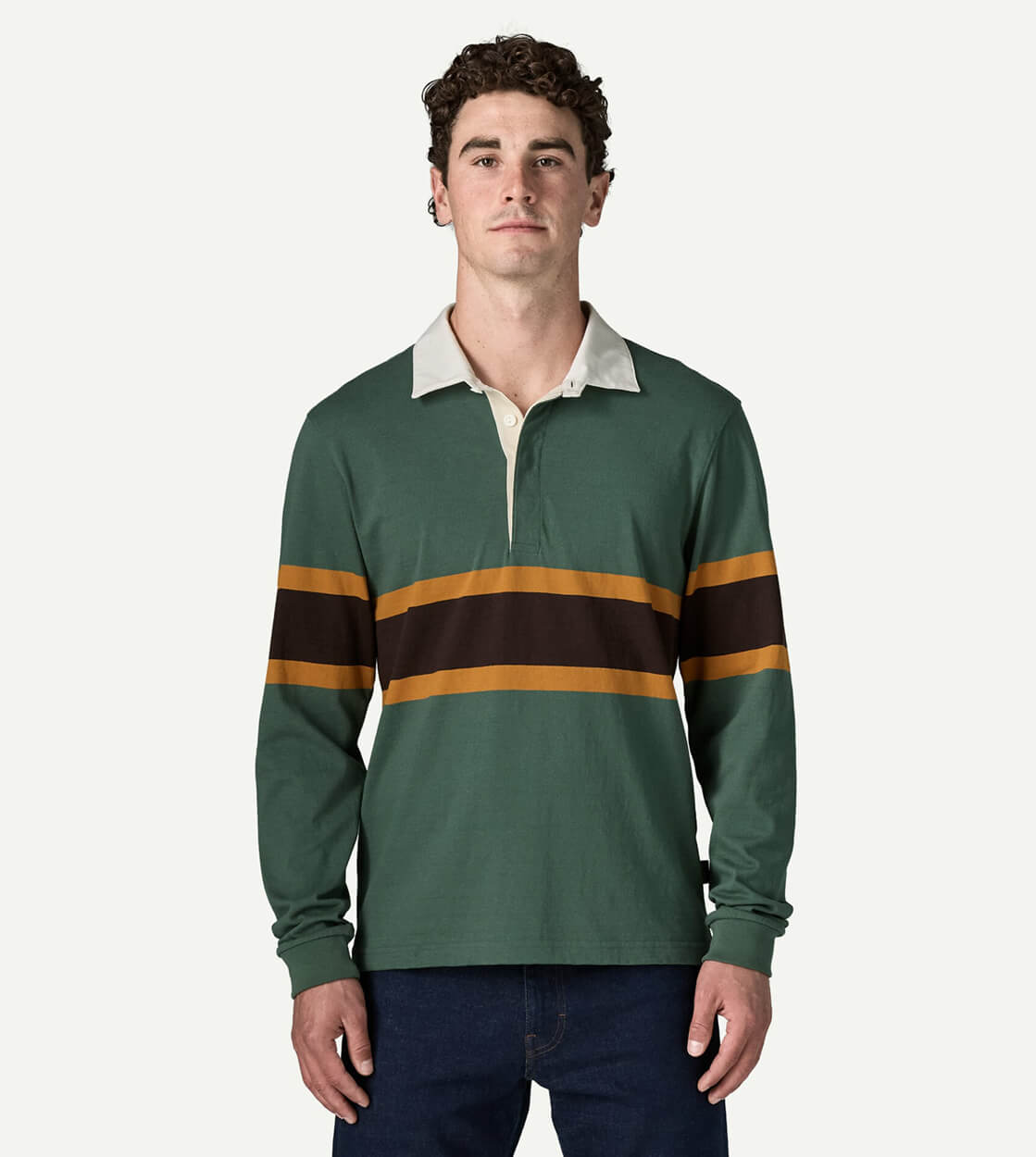 Patagonia Shirt Rugby green canopy rugby big