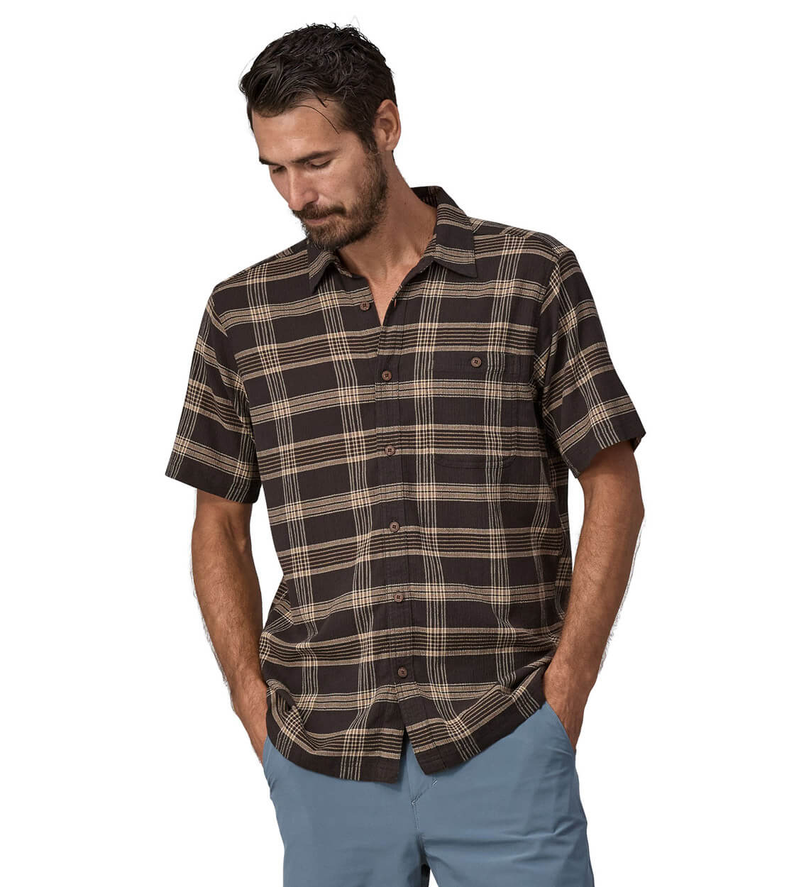 Patagonia Shirt SS A/C black ink