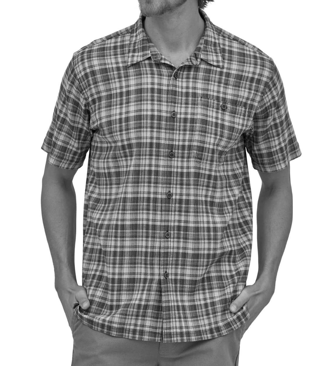 Patagonia Shirt S/S A/C blue pigeon