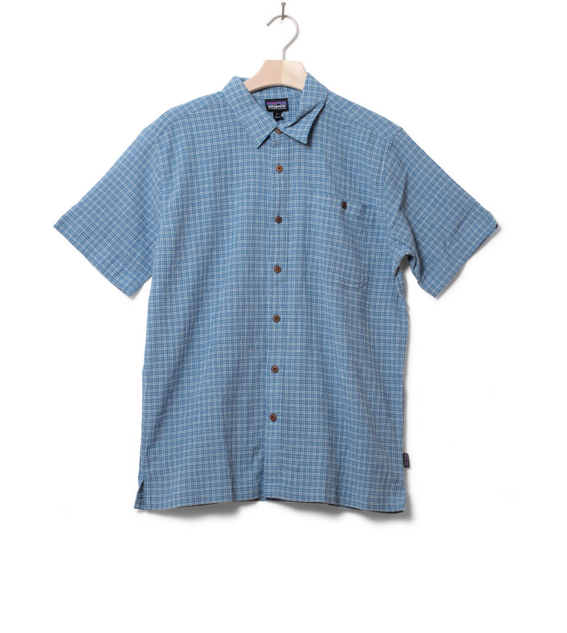 Patagonia Shirt S/S A/C blue pigeon