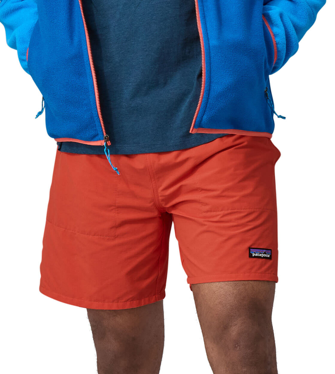 Patagonia Shorts Baggies Lights 6.5 in. red pimento