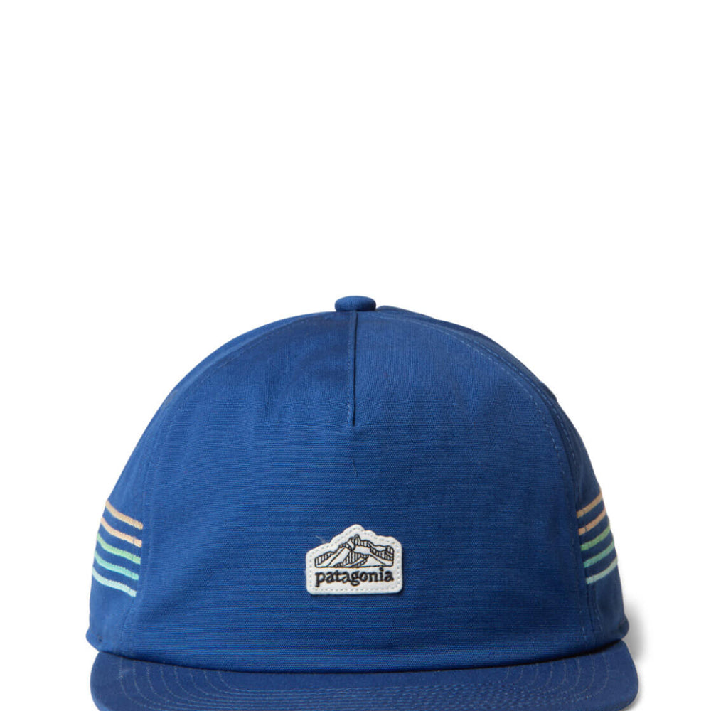 Patagonia Snap Cap Line Logo Ridge Stripe blue superior