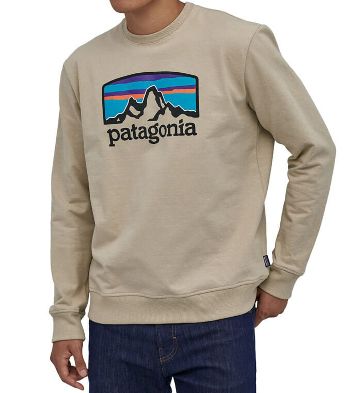 Patagonia Sweater Fitz Roy Horizons Uprisal grey pumice