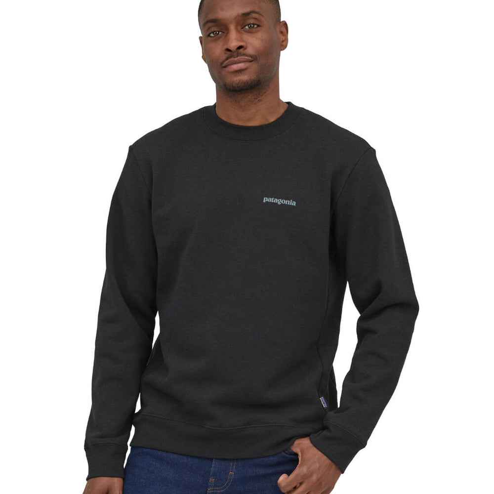 Patagonia Sweater Fitz Roy Icon Uprisal Crew black ink