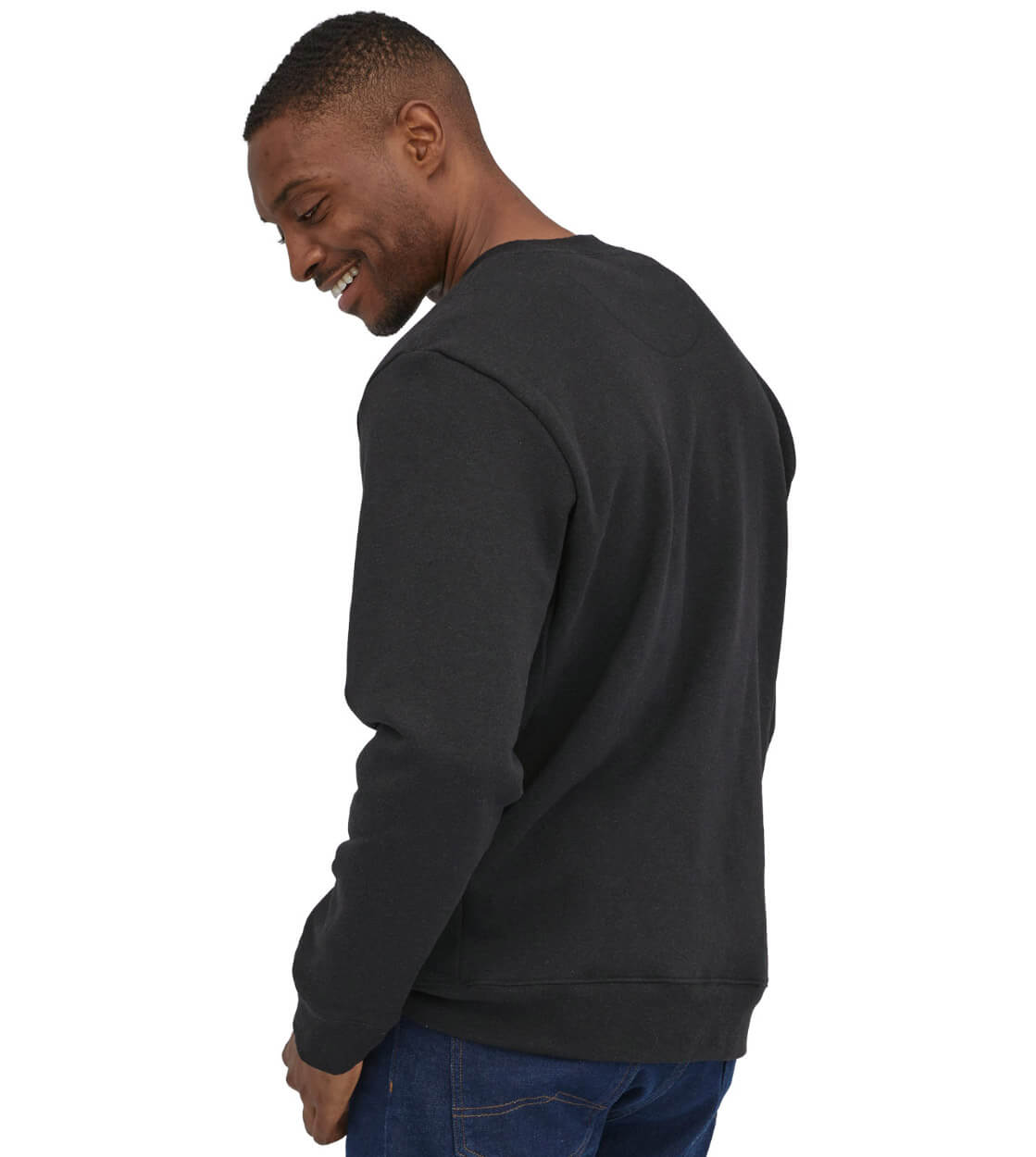 Patagonia Sweater Fitz Roy Icon Uprisal Crew black ink