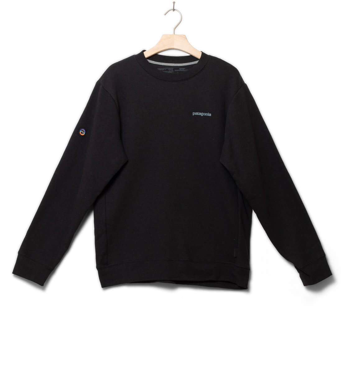 Patagonia Sweater Fitz Roy Icon Uprisal Crew black ink