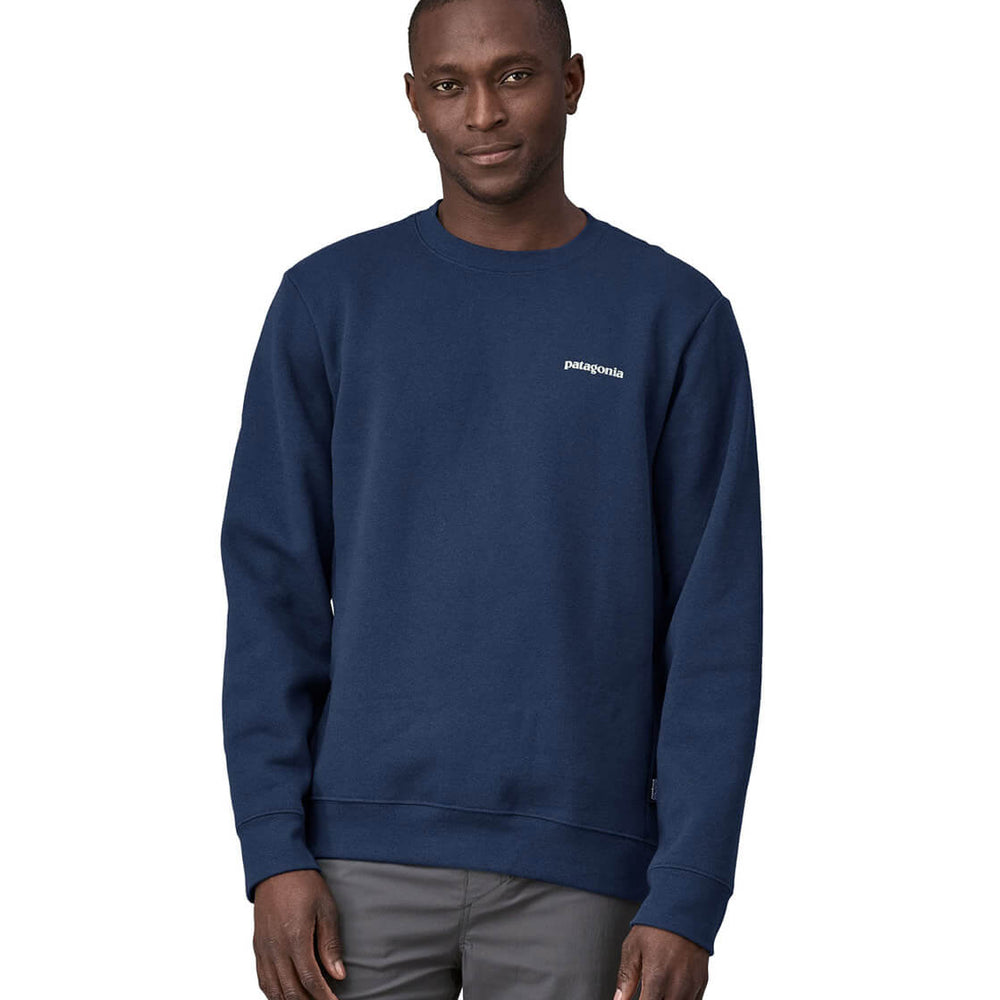 Patagonia Sweater Fitz Roy Icon Uprisal Crew blue lagom
