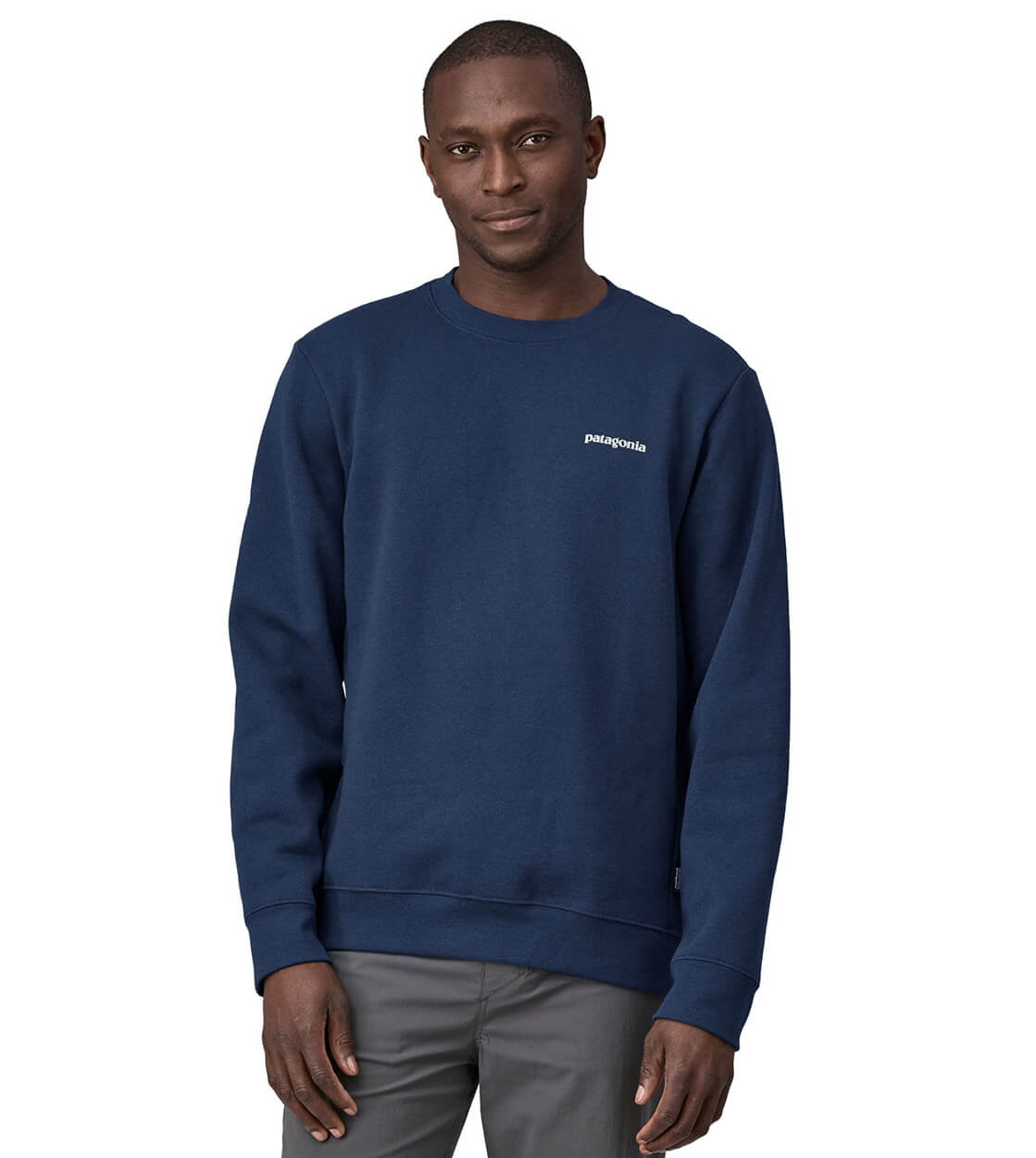Patagonia Sweater Fitz Roy Icon Uprisal Crew blue lagom