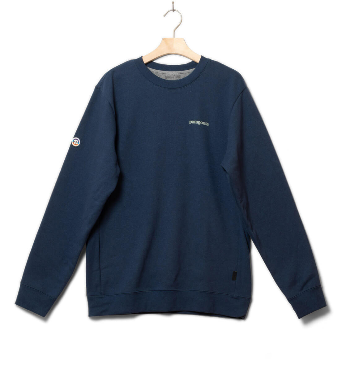 Patagonia Sweater Fitz Roy Icon Uprisal Crew blue lagom