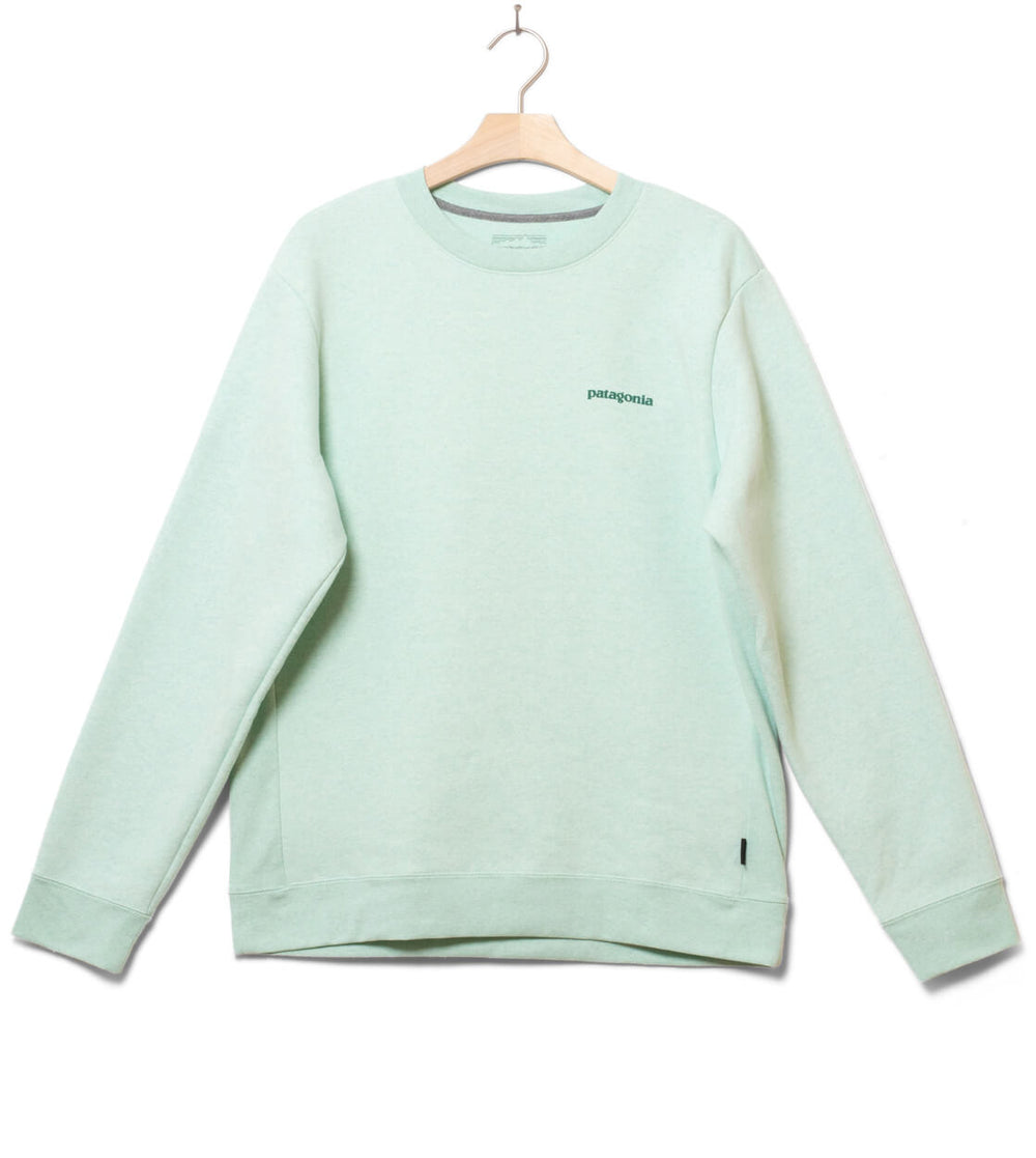Patagonia Sweater Fitz Roy Icon Uprisal Crew green rinsed