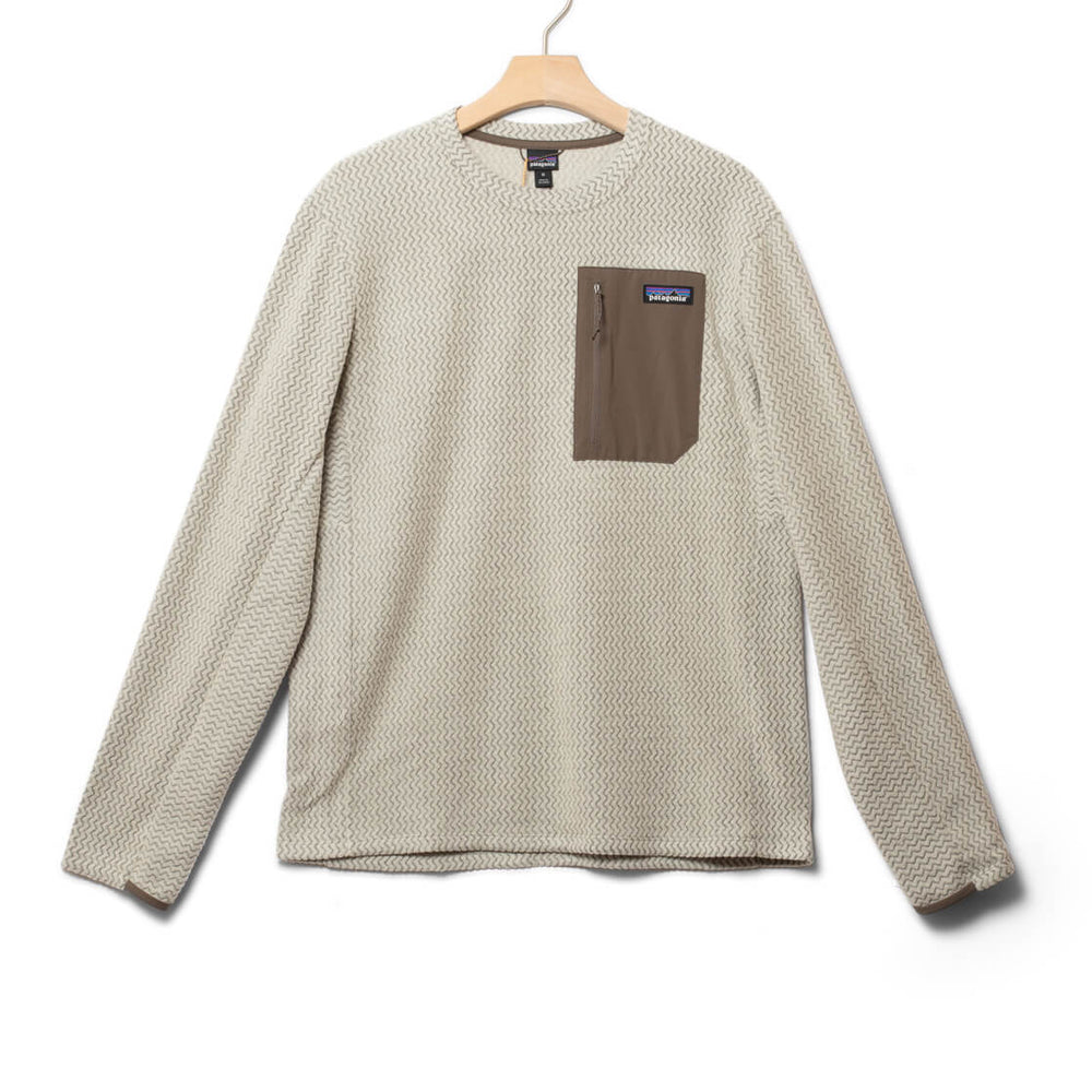 Patagonia Sweater R1 Air beige pelican