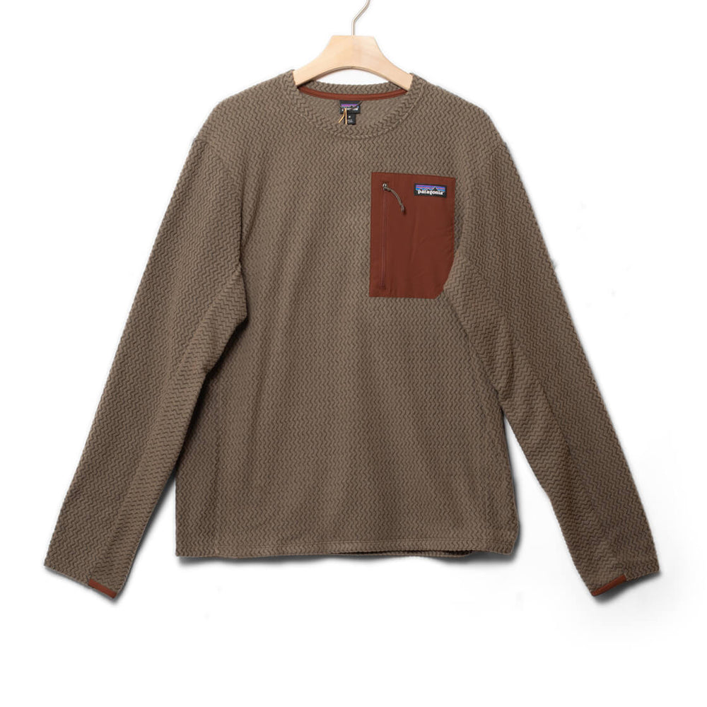 Patagonia Sweater R1 Air brown marlow