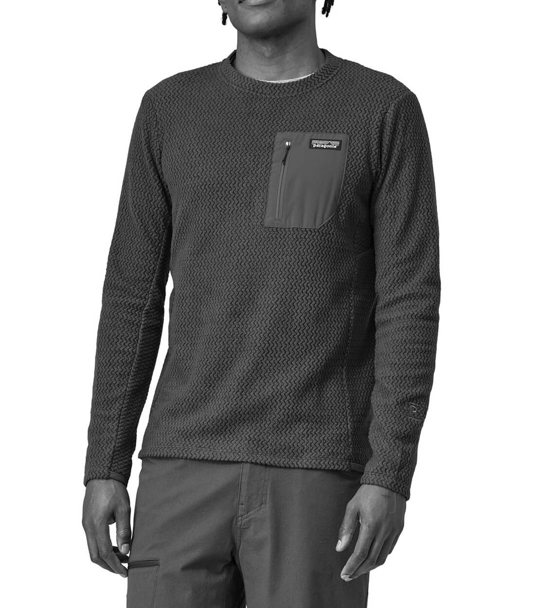 Patagonia Sweater R1 Air grey forge