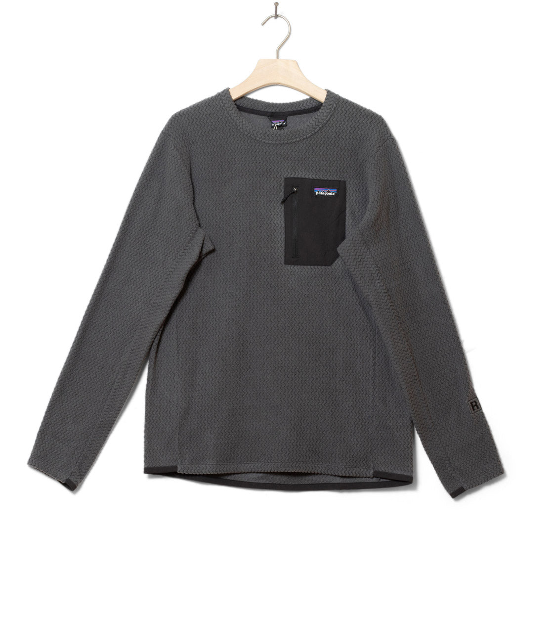Patagonia Sweater R1 Air grey forge