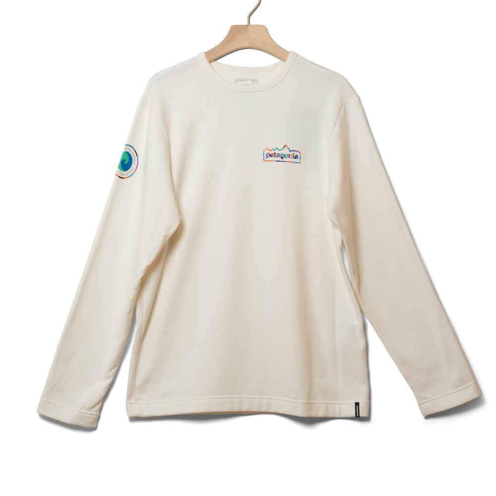 Patagonia Sweater Unity Fitz Wildrise LW beige birch white