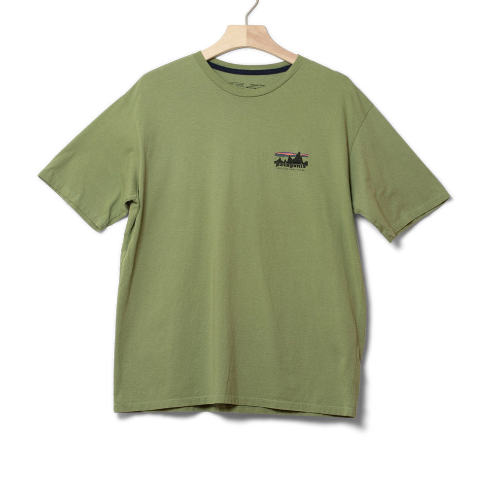 Patagonia T-Shirt 73 Skyline green buckhorn