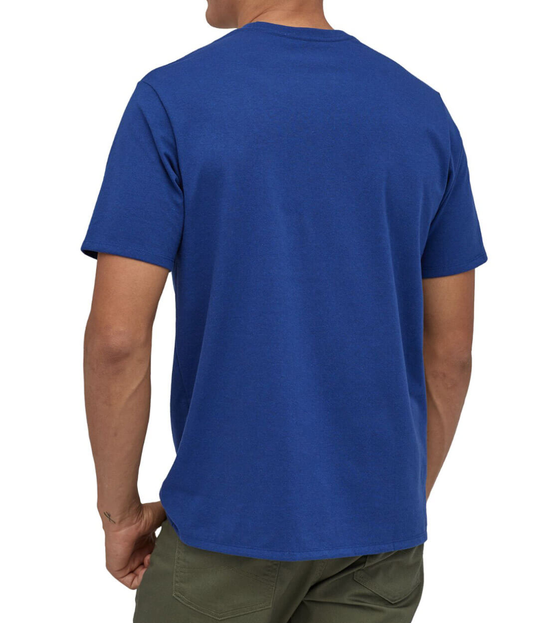 Patagonia T-Shirt Boardshort Label blue superior