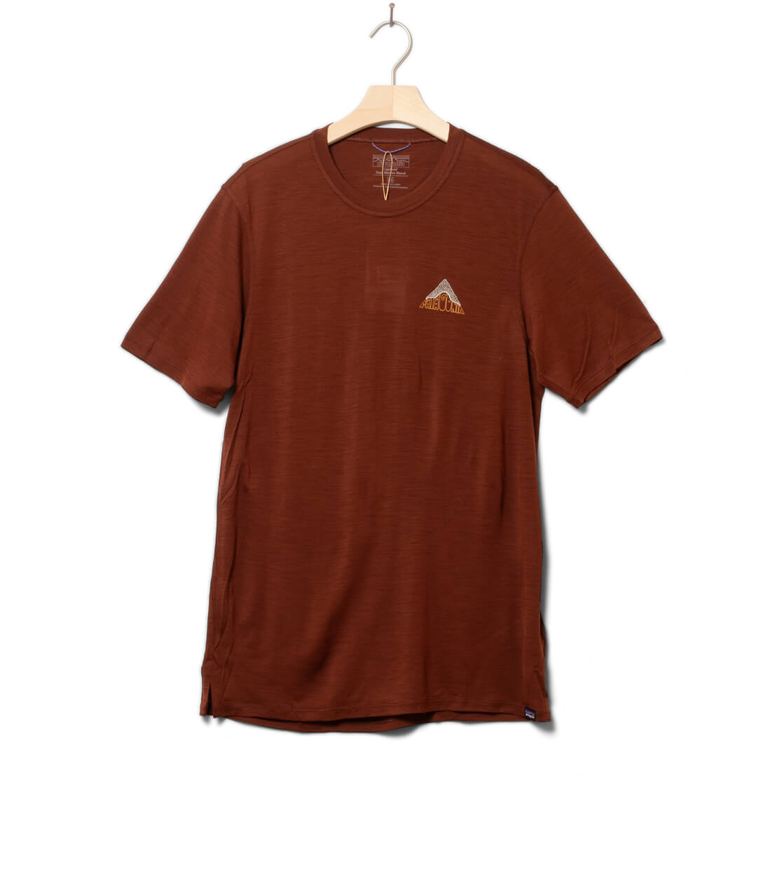 Patagonia T-Shirt Cap Cool Graphic Merino red dried vanilla driftways