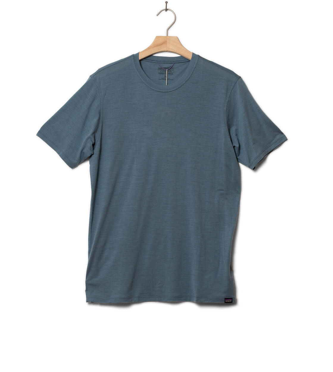 Patagonia T-Shirt Cap Cool Merino blue utility