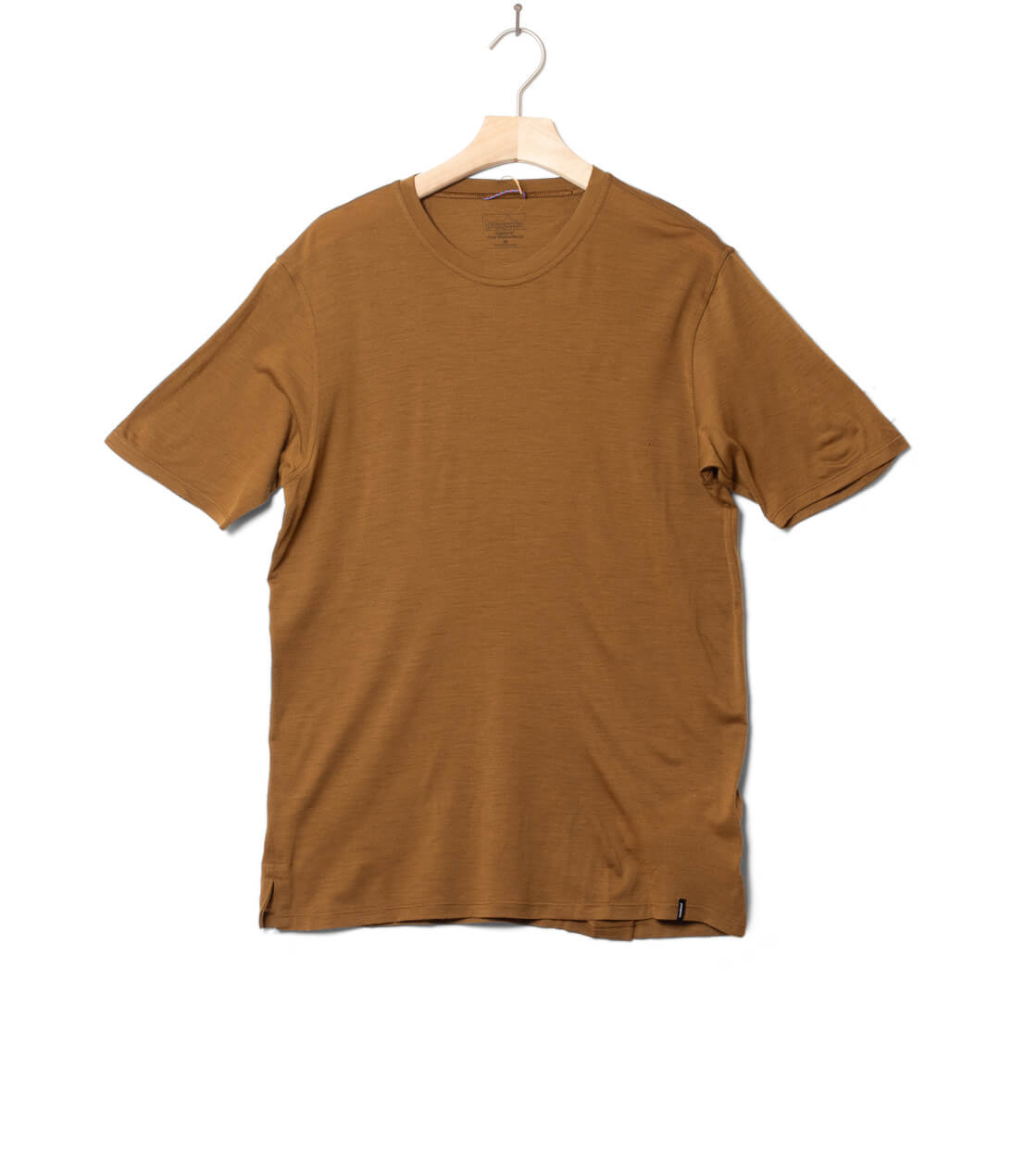 Patagonia T-Shirt Cap Cool Merino brown wolf