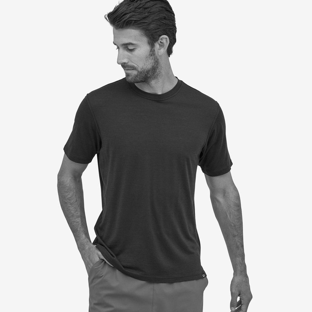 Patagonia T-Shirt Cap Cool Merino green basin