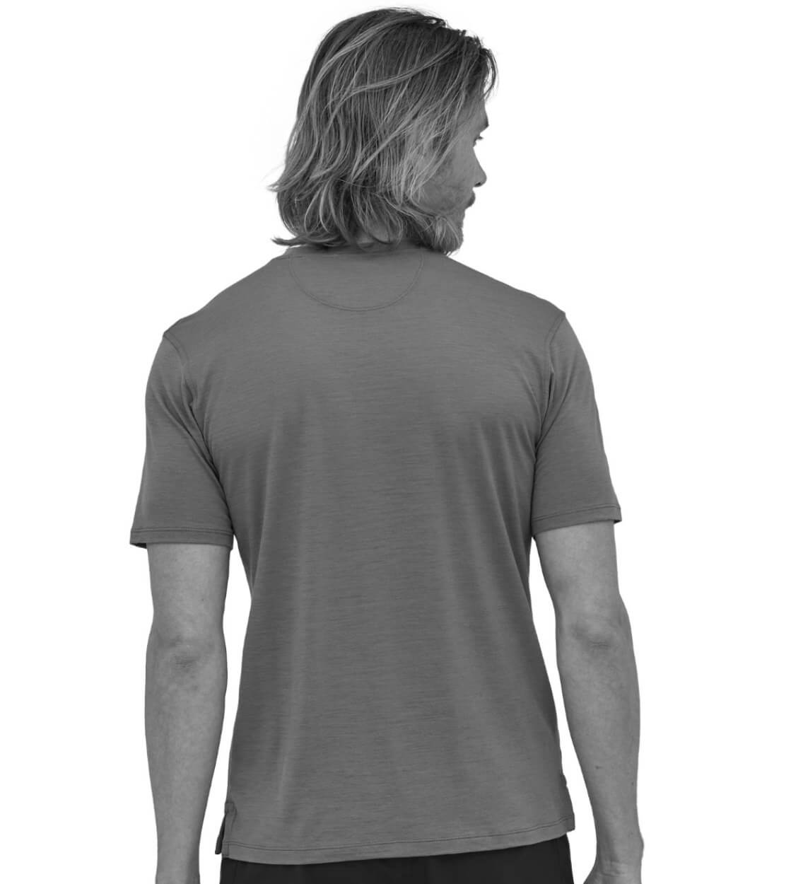 Patagonia T-Shirt Cap Cool Merino green basin