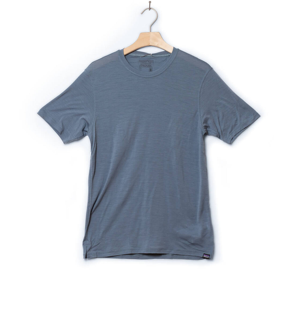 Patagonia T-Shirt Cap Cool Merino grey plume