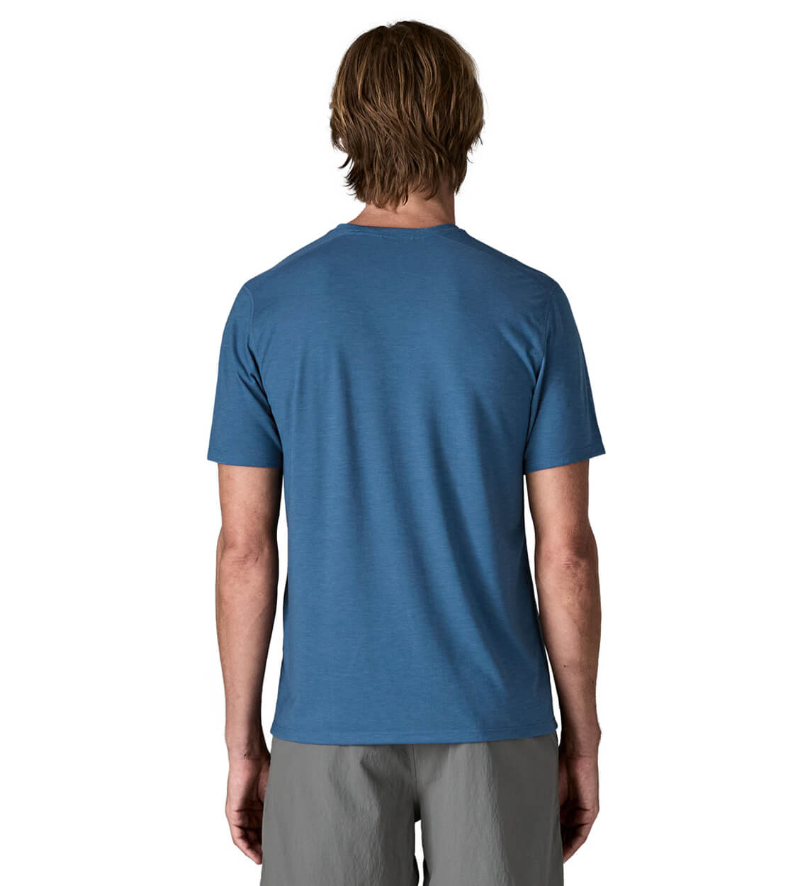 Patagonia T-Shirt Cap Cool Trail Stratapeaks blue aquatic