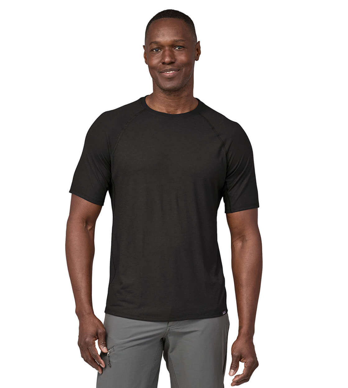 Patagonia T-Shirt Cap Cool Trail black