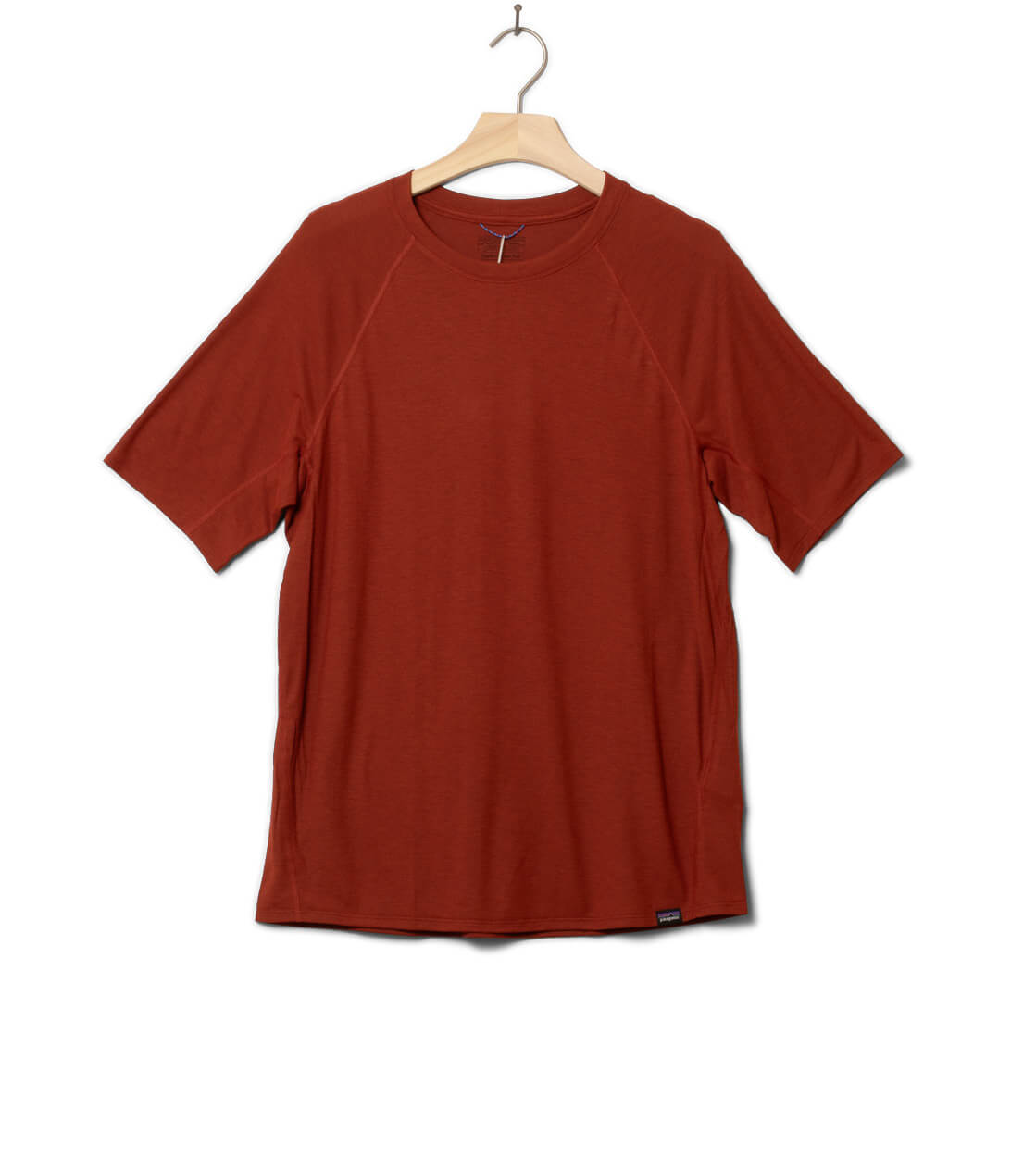 Patagonia T-Shirt Cap Cool Trail red mangrove
