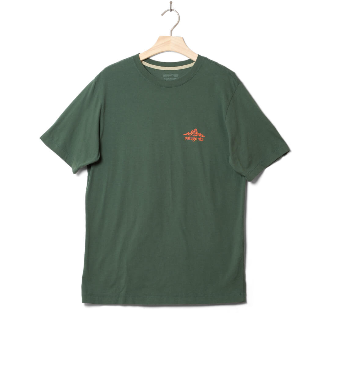 Patagonia T-Shirt Cloud Crag green canopy