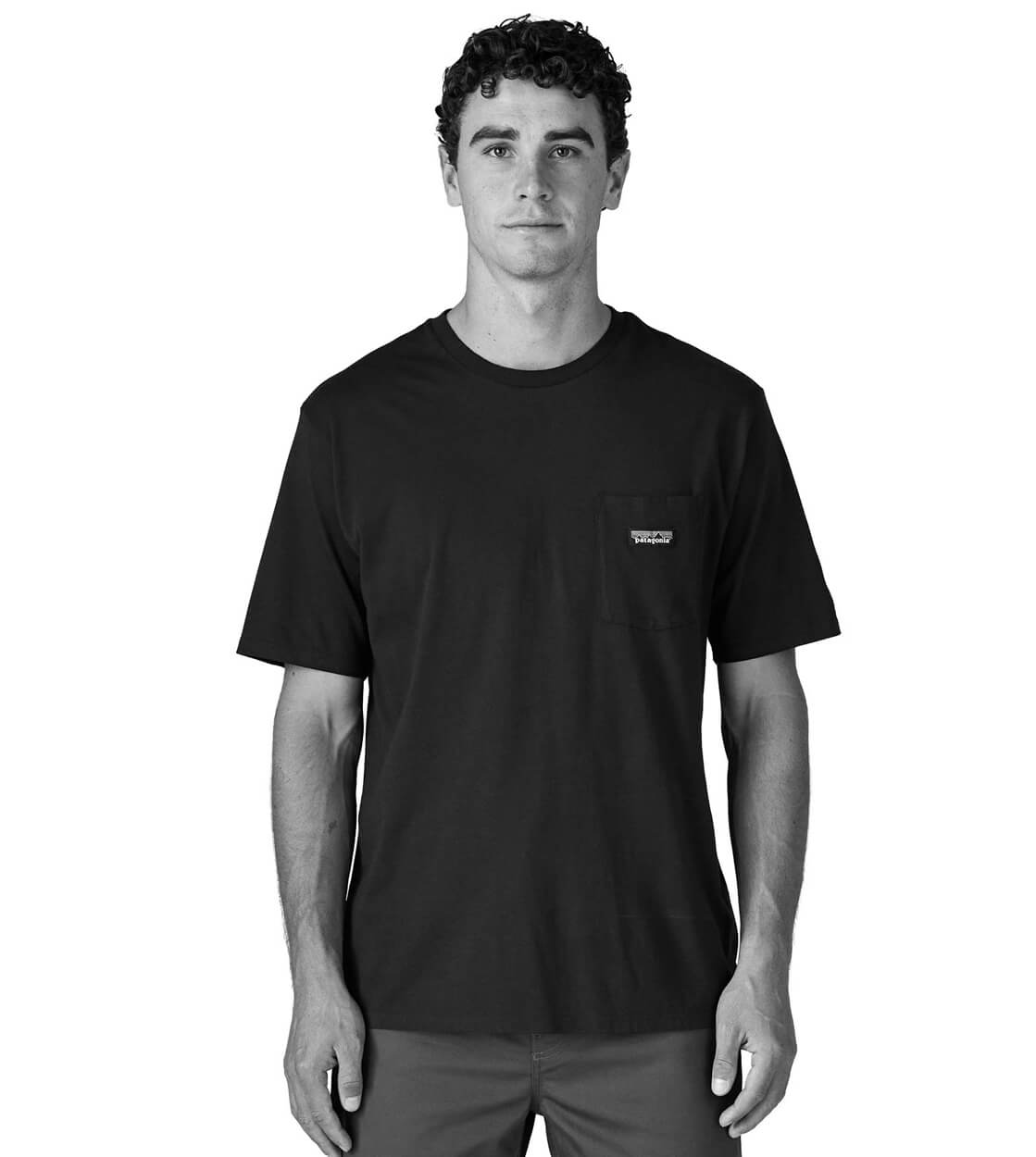 Patagonia T-Shirt Daily Pocket green old growth