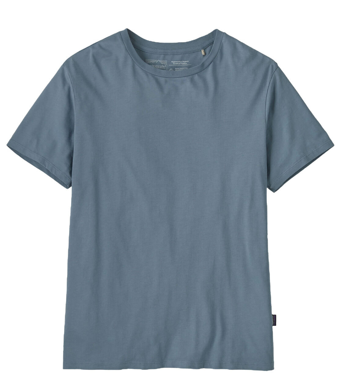 Patagonia T-Shirt Daily Regenerative blue light plume grey