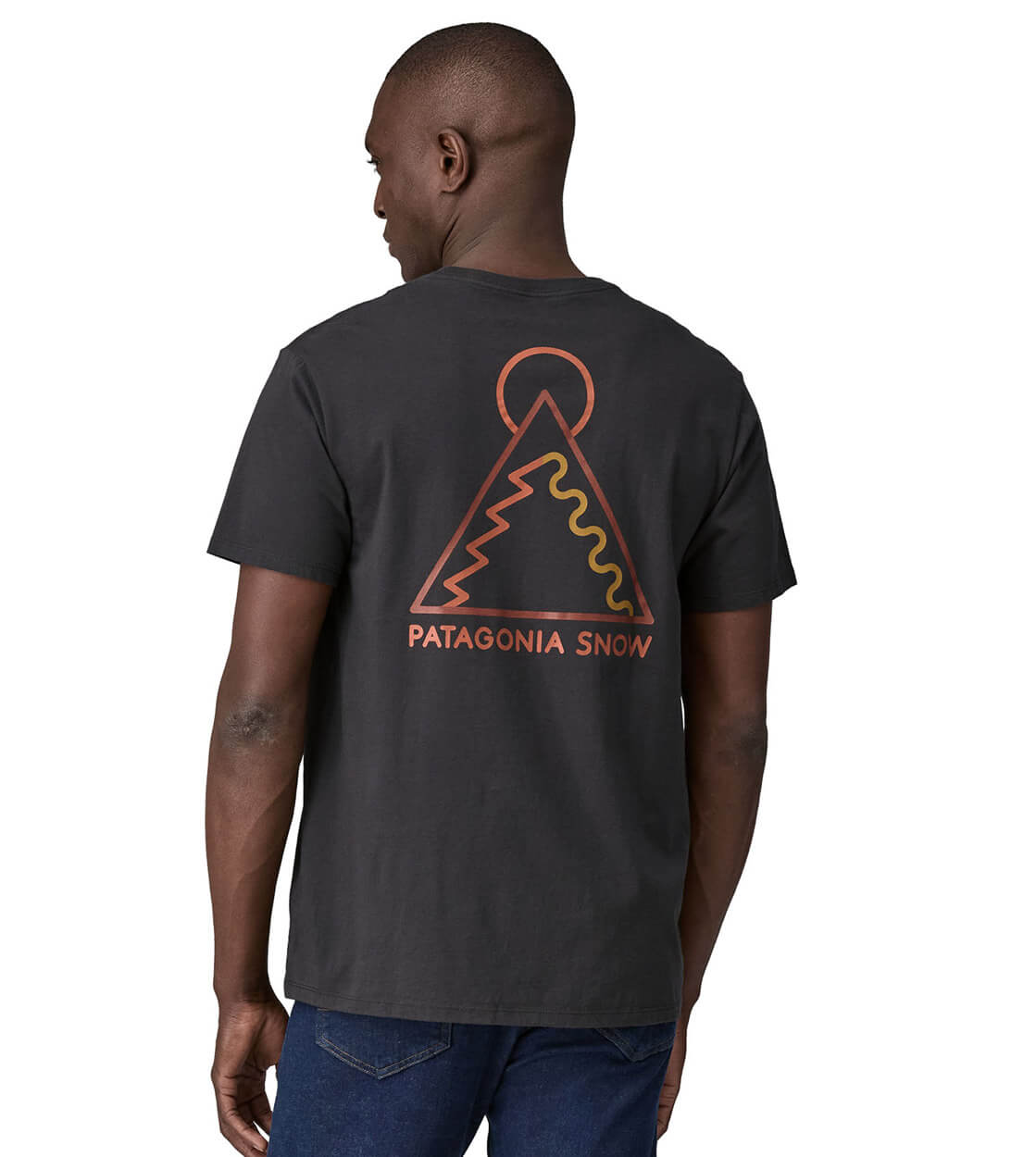 Patagonia T-Shirt Danw Tracks Organic black ink