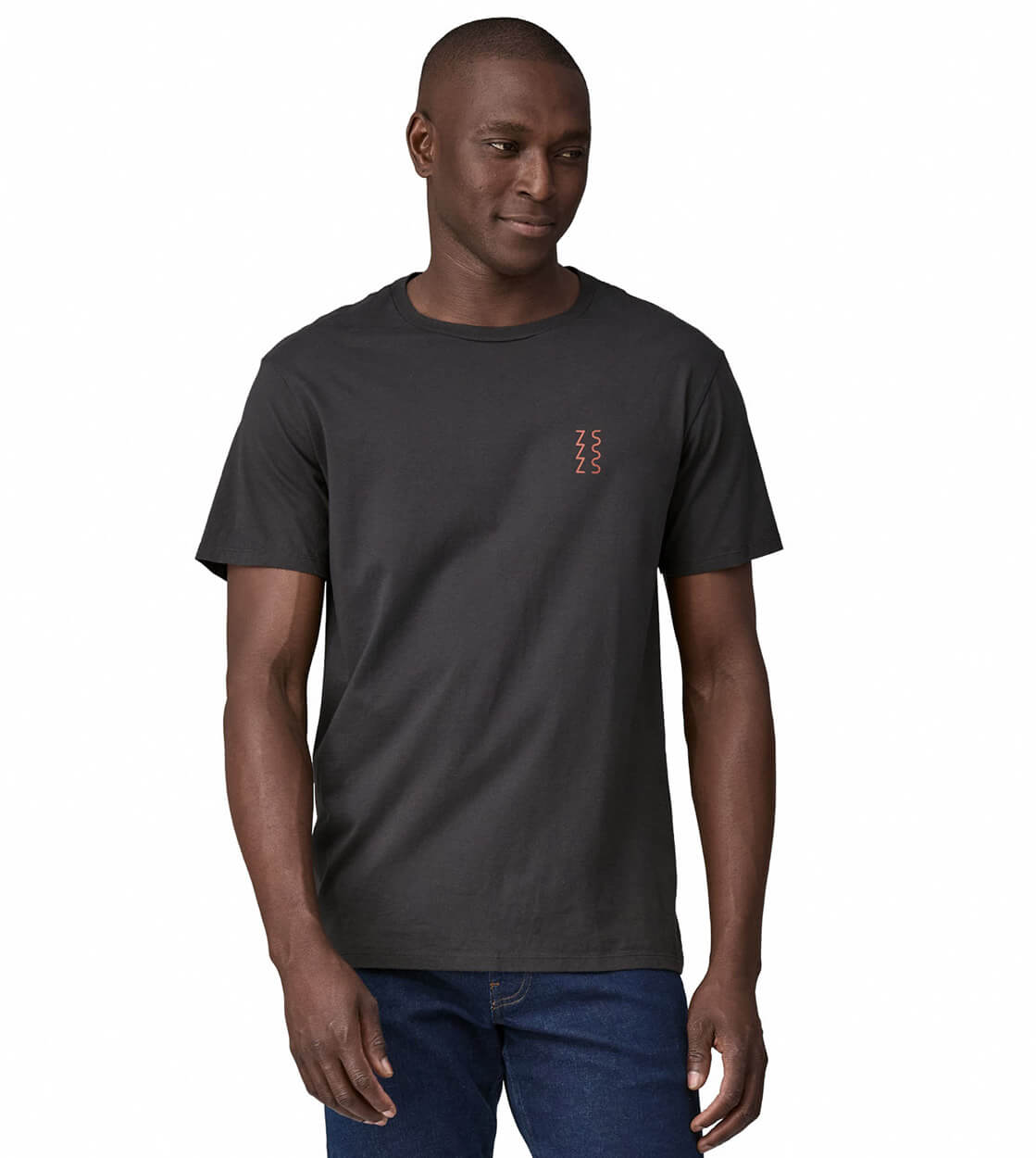 Patagonia T-Shirt Danw Tracks Organic black ink