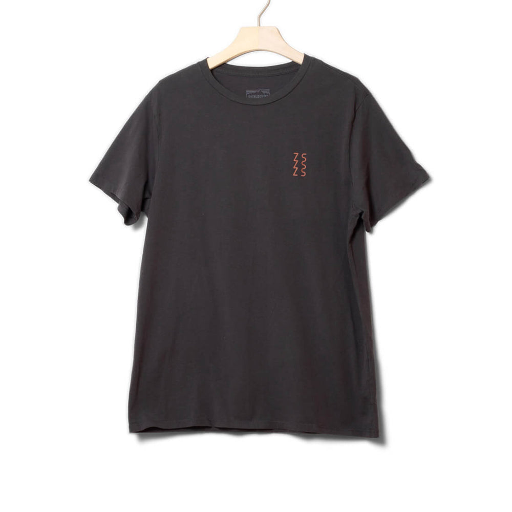 Patagonia T-Shirt Danw Tracks Organic black ink