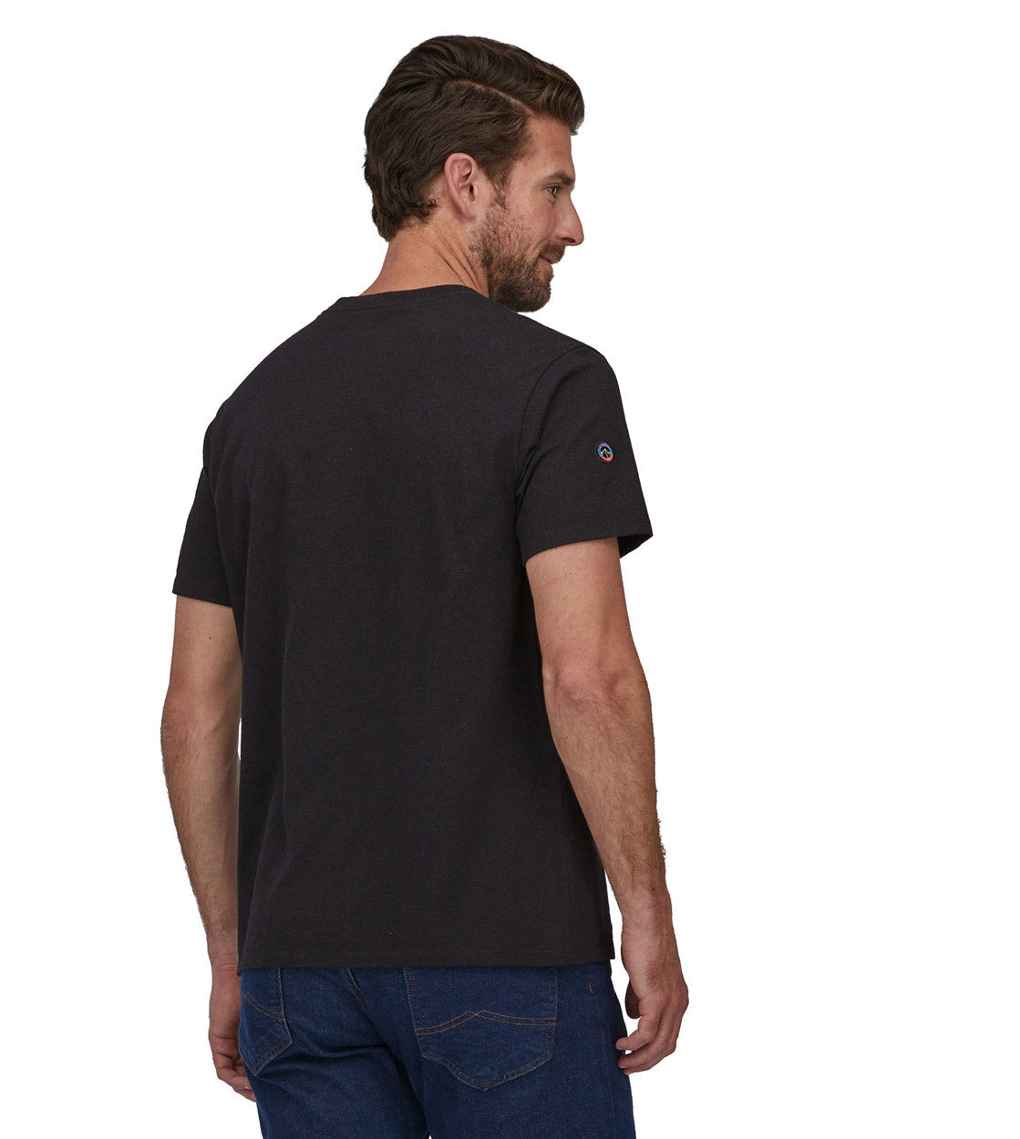 Patagonia T-Shirt Fitz Roy Icon black ink