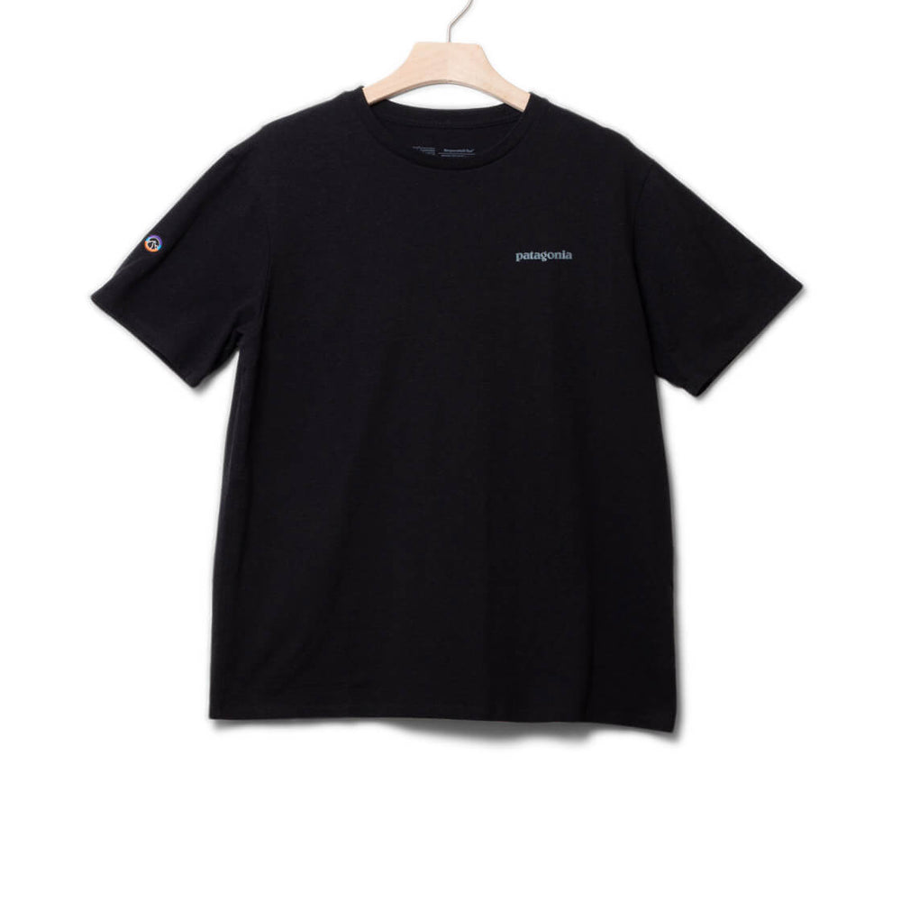 Patagonia T-Shirt Fitz Roy Icon black ink